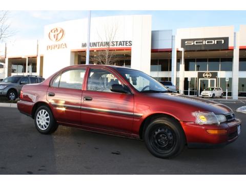 Red Pearl Toyota Corolla . Click to enlarge. Red Pearl Toyota Corolla . Click to enlarge.