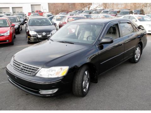 Black Toyota Avalon XLS.  Click to enlarge.