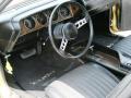  1972 Plymouth Cuda Black Interior #19