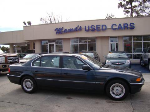 Oxford Green Metallic BMW 7 Series 740iL Sedan.  Click to enlarge.