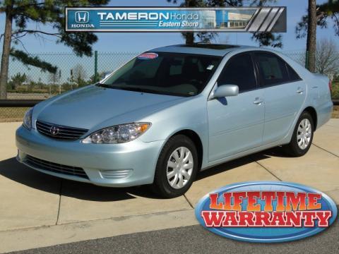 Sky Blue Pearl Toyota Camry LE.  Click to enlarge.