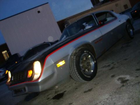 Silver Chevrolet Camaro Rally Sport.  Click to enlarge.