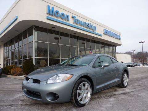 Satin Meisai Gray Pearl Mitsubishi Eclipse SE Coupe.  Click to enlarge.