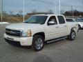 Front 3/4 View of 2011 Chevrolet Silverado 1500 LTZ Crew Cab 4x4 #11