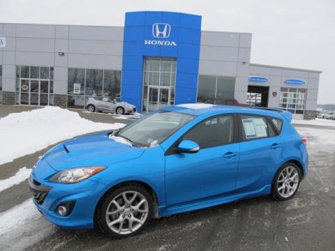 Celestial Blue Mica Mazda MAZDA3 MAZDASPEED3 Sport 5 Door.  Click to enlarge.