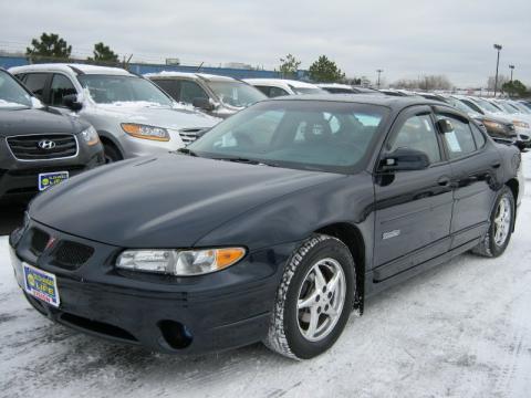 Blue Black Metallic Pontiac Grand Prix GTP Sedan.  Click to enlarge.