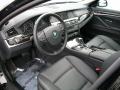  Black Interior BMW 5 Series #10