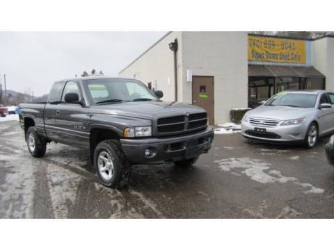 Graphite Gray Metallic Dodge Ram 1500 Sport Club Cab 4x4.  Click to enlarge.