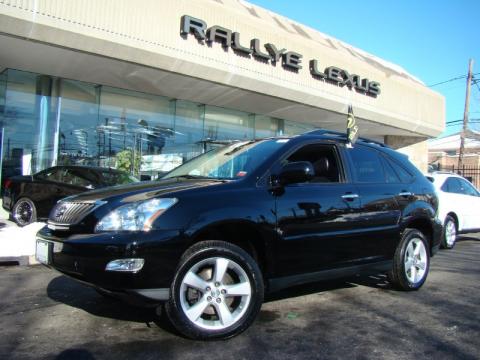 Black Onyx 2008 Lexus RX 350 AWD with Black interior Black Onyx Lexus RX 350 