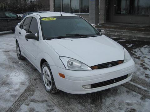 Cloud 9 White Ford Focus ZTS Sedan.  Click to enlarge.