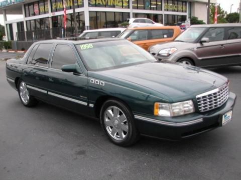 Polo Green Metallic Cadillac DeVille Sedan.  Click to enlarge.