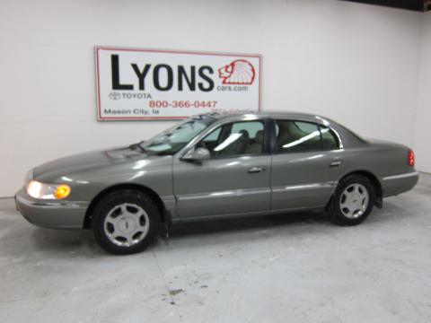 Spruce Green Metallic Lincoln Continental .  Click to enlarge.