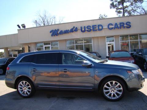 Steel Blue Metallic Lincoln MKT FWD.  Click to enlarge.