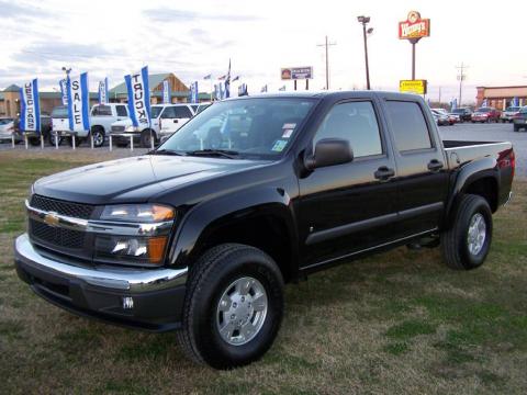 Black Chevrolet Colorado LT Z71 Crew Cab.  Click to enlarge.