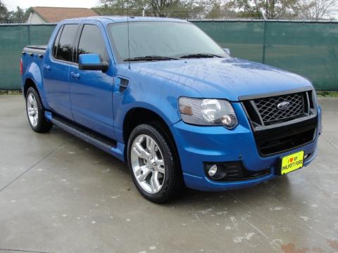 Blue Flame Metallic Ford Explorer Sport Trac Adrenalin.  Click to enlarge.