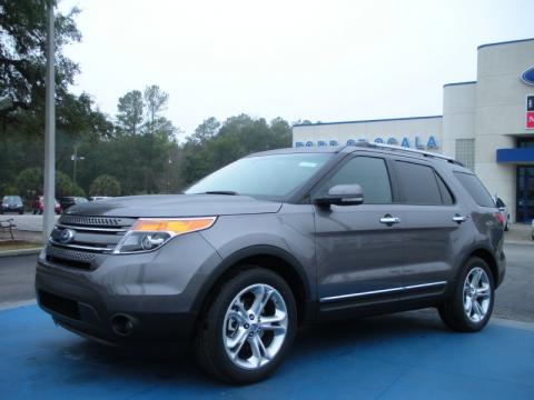 Sterling Grey Metallic Ford Explorer Limited.  Click to enlarge.