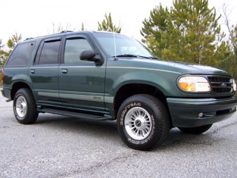 Charcoal Green Metallic Ford Explorer Limited.  Click to enlarge.
