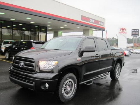 Black Toyota Tundra TRD Rock Warrior CrewMax 4x4.  Click to enlarge.