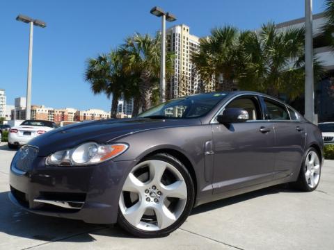 Pearl Grey Metallic Jaguar XF Supercharged.  Click to enlarge.