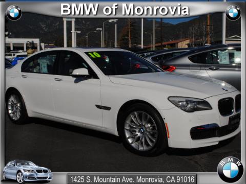 Alpine White BMW 7 Series 750i xDrive Sedan.  Click to enlarge.