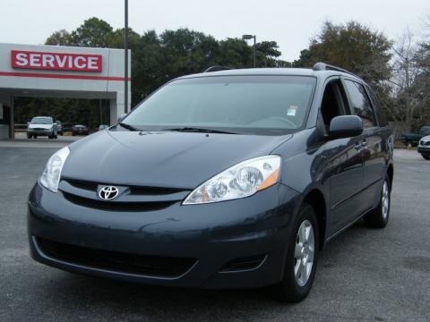 Slate Metallic Toyota Sienna XLE. Click to enlarge. Slate Metallic Toyota Sienna XLE. Click to enlarge.