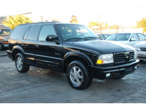 Onyx Black Oldsmobile Bravada AWD.  Click to enlarge.