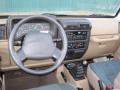 Dashboard of 2001 Jeep Wrangler Sahara 4x4 #12