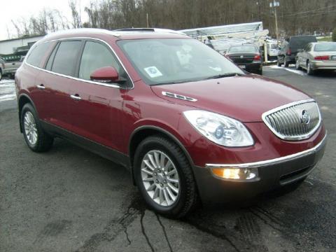 Red Jewel Tintcoat Buick Enclave CXL AWD.  Click to enlarge.