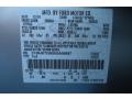 Ford Color Code UX Ingot Silver Metallic #14