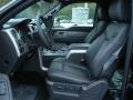  2011 Ford F150 Raptor Black Interior #7