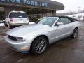 Front 3/4 View of 2011 Ford Mustang GT Premium Convertible #8