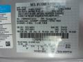 Ford Color Code UX Ingot Silver Metallic #17