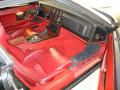  1985 Chevrolet Corvette Carmine Red Interior #18