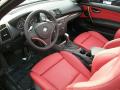  Coral Red Boston Leather Interior BMW 1 Series #10