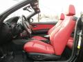  2010 BMW 1 Series Coral Red Boston Leather Interior #12