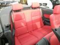  2010 BMW 1 Series Coral Red Boston Leather Interior #24