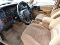  1997 Jeep Grand Cherokee Camel Interior #11