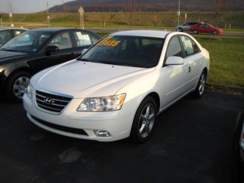 Powder White Pearl Hyundai Sonata SE V6. Click to enlarge. Powder White Pearl Hyundai Sonata SE V6. Click to enlarge.