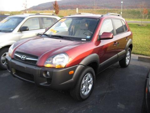 Mesa Red Hyundai Tucson SE V6 4WD. Click to enlarge. Mesa Red Hyundai Tucson SE V6 4WD. Click to enlarge.