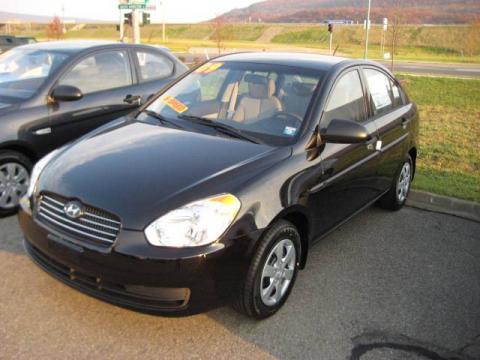 hyundai accent 2011 black. Hyundai Accent Car Ebony Black