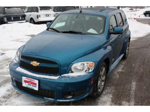 Aqua Blue Metallic Chevrolet HHR SS.  Click to enlarge.