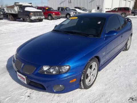 Impulse Blue Metallic Pontiac GTO Coupe.  Click to enlarge.