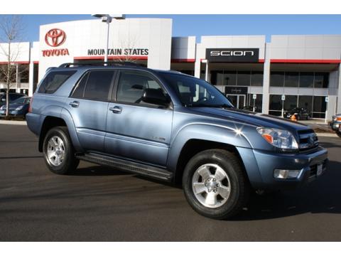 Pacific Blue Metallic Toyota 4Runner SR5 4x4.  Click to enlarge.