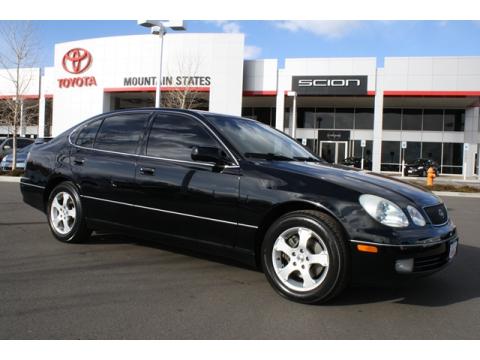 Black Onyx Lexus GS 430.  Click to enlarge.