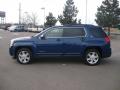  2010 GMC Terrain Atlantic Blue Metallic #5