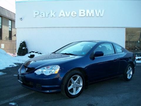 Eternal Blue Pearl Acura RSX Sports Coupe.  Click to enlarge.