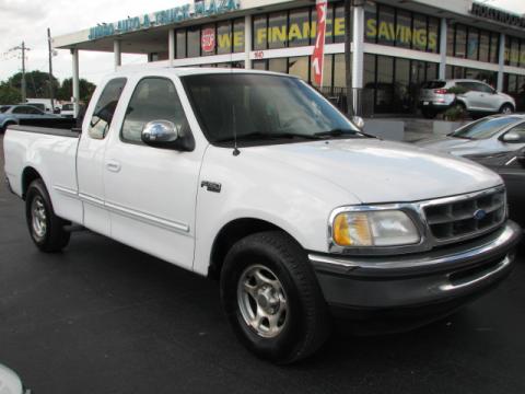 Oxford White Ford F150 XLT Extended Cab.  Click to enlarge.