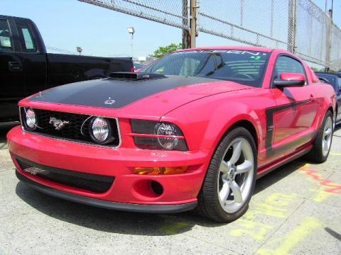 Torch Red Ford Mustang Saleen Heritage 302.  Click to enlarge.