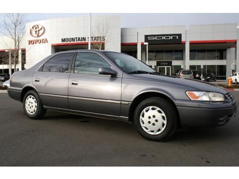 Dusk Blue Pearl Toyota Camry LE.  Click to enlarge.