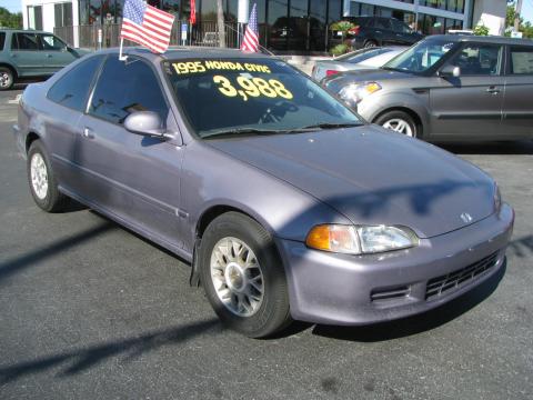 Horizon Grey Metallic Honda Civic DX Coupe.  Click to enlarge.